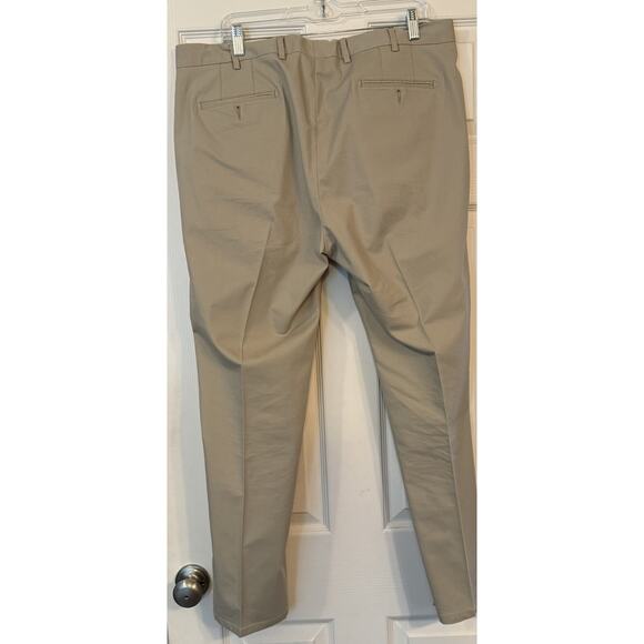 Peter Millar Pants Crown Comfort 38x30 Beige Pleated Office Professional Golf - Picture 4 of 9